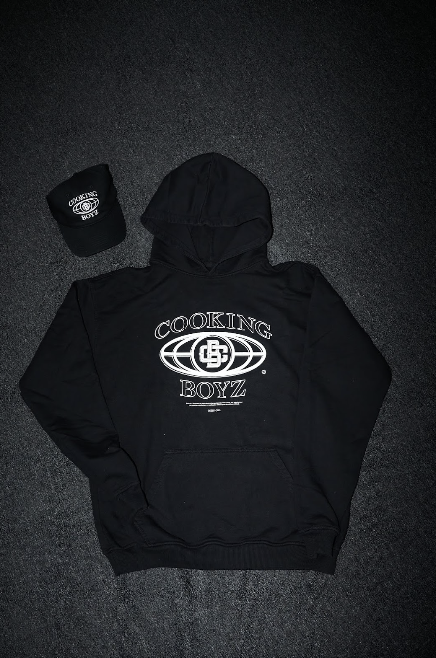 Food Camp Collection | Black MEX Hoddie