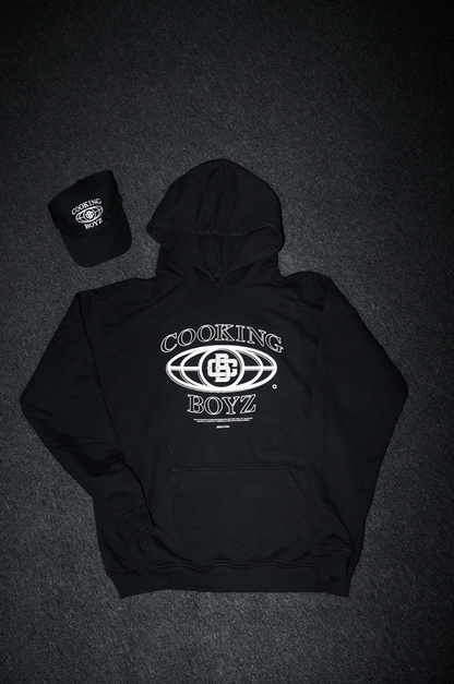 Food Camp Collection | Black MEX Hoddie