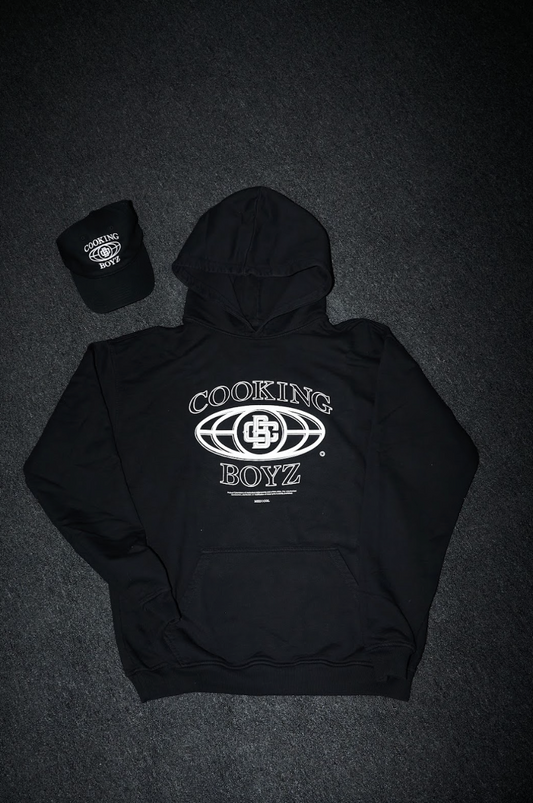 Food Camp Collection | Black MEX Hoddie